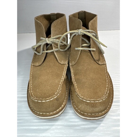 Ariat Women’s Cruiser Lace Up Booties Chukka Mocassin Suede Dirty Taupe Sz 10B - Picture 10 of 13